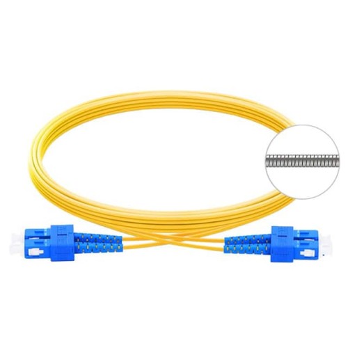 FIB OPT CBL SC-SC DUPLEX SGL 5M