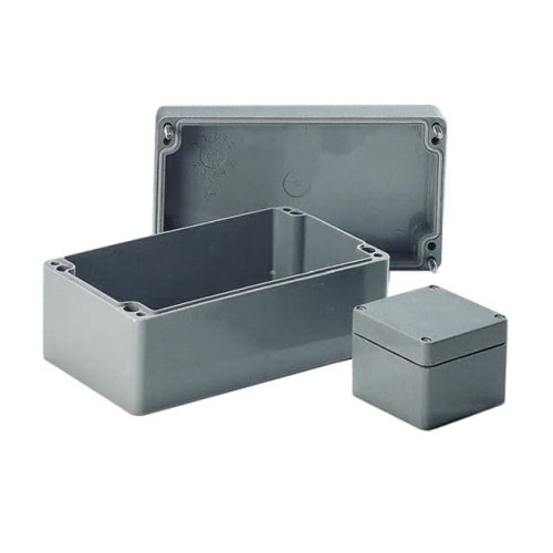 BOX FIBERGLASS GRY 15.75"X15.95"