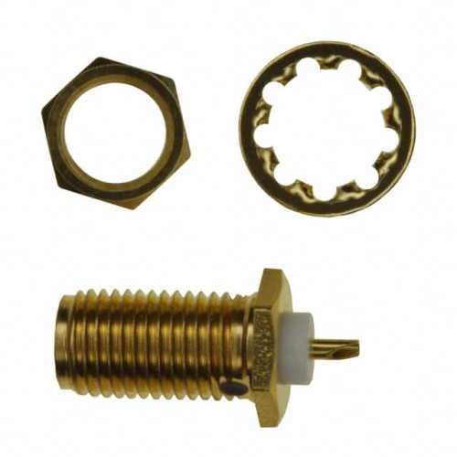 CONN SMA RCPT STR 50 OHM SOLDER