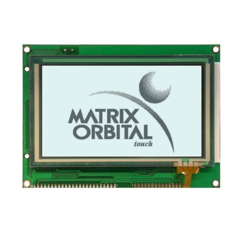 LCD GRAPIC DISPL 240X128 WHT/GRE