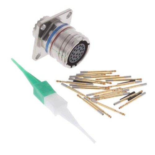 CONN RCPT FMALE 22POS GOLD CRIMP