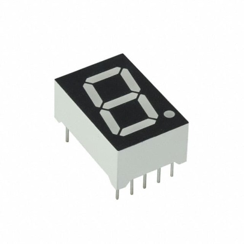 DISPLAY 7SEG 0.56" SGL RED 10DIP