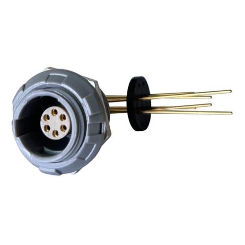 CONN RCPT FMALE 6POS GOLD SLDR