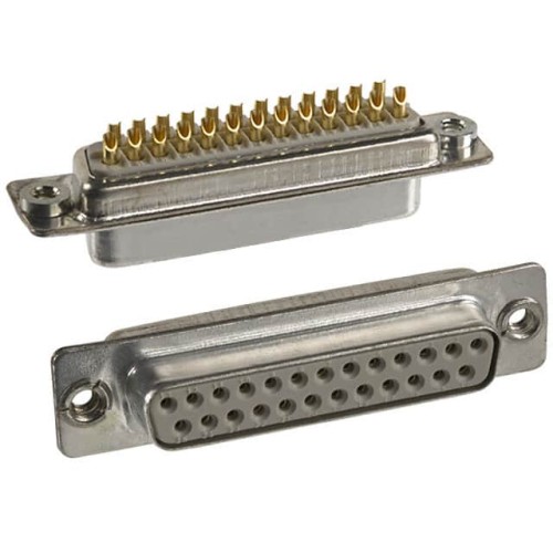 CONN D-SUB RCPT 25POS PNL MNT