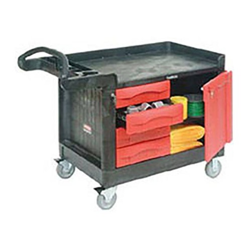 WORKCENTER, 1 DOOR, 4 DRAWER, 49