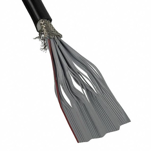 CBL RIBN 50COND 0.05 BLACK 300'