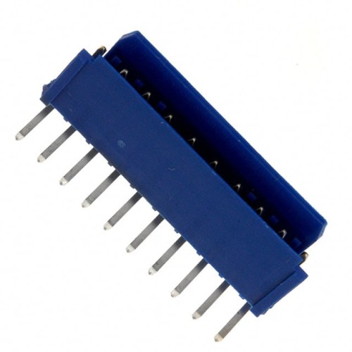 CONN HEADER R/A 10POS 2.54MM