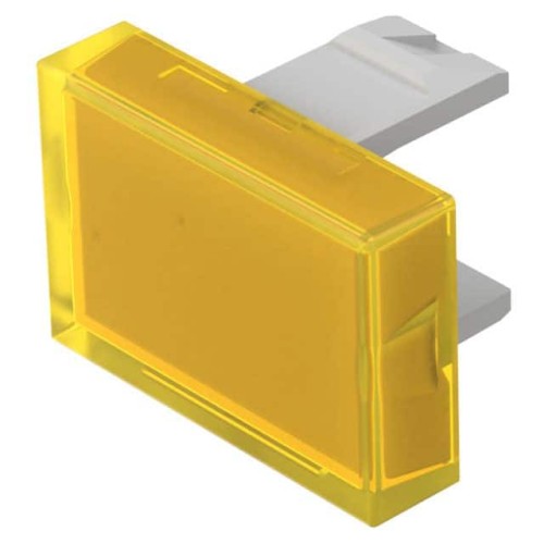 LENS YELLOW FLAT 12.8X18.8 PLAST
