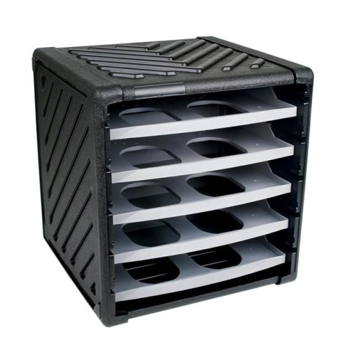 IDS CABINET WITH (5) TRAYS, NO B