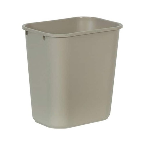 WASTEBASKET, 28-1/8-QUART CAPACI