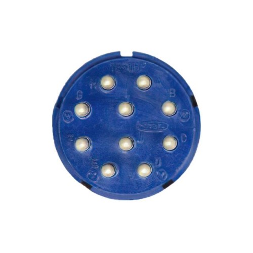 INSERT, PINS, 10 POS, SOLDER CUP