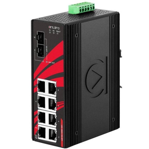 10-PORT INDUSTRIAL GIGABIT UNMAN