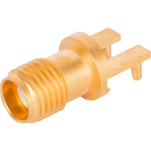 SMA FEMALE PCB EDGE LOCK CONN