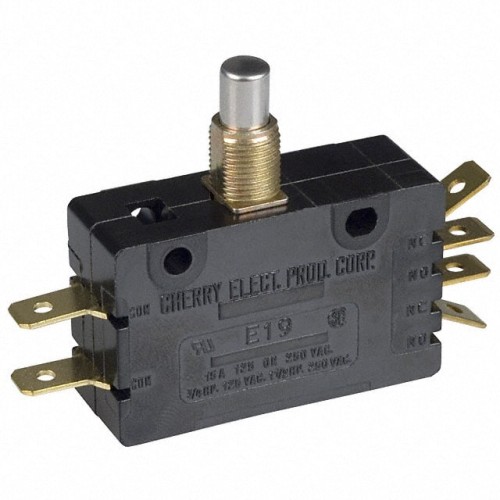 SWITCH SNAP ACTION DPDT 15A 125V