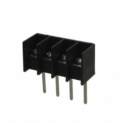 CONN BARRIER STRIP 4CIRC 0.325"