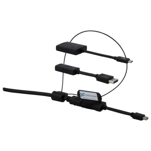 CBL ASSY HDMI M-USB C M PLUG 6'
