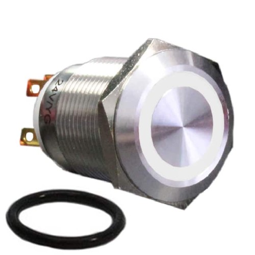 SWITCH PB DPST-NO/NC 1A 125V