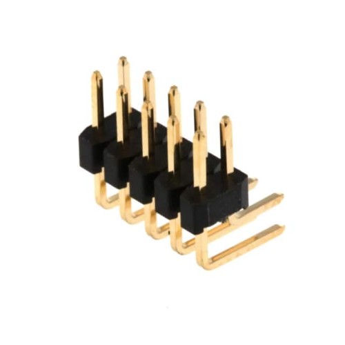 PIN HEADER, THR, DUAL ROW, 2.00