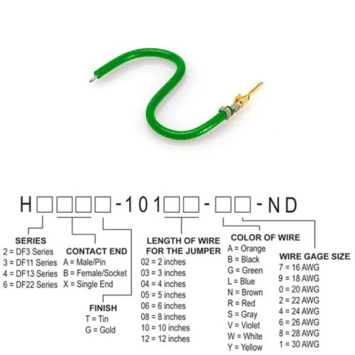 JUMPER-H1503TR/A3049G/X 6"