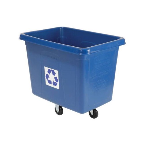 MOBILE RECYCLING CONTAINER CUBE