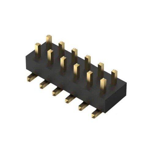 12POS, 2MM PITCH PIN HDR, DIL, S