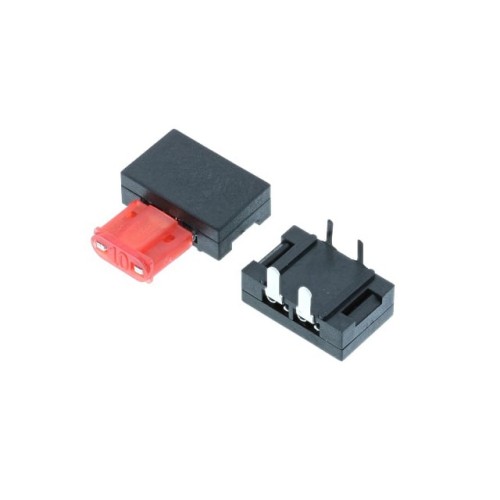 MICRO2 PC BOARD FUSE CLIP, 15A