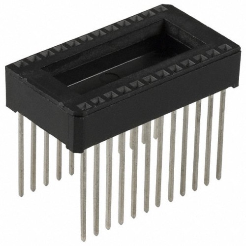 CONN IC DIP SOCKET 24POS TIN