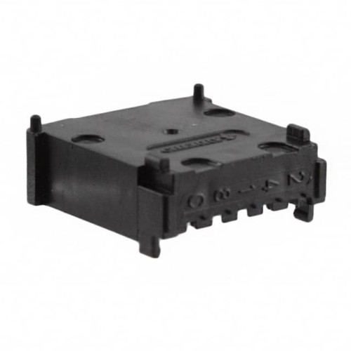 SPACER .100 PB 6MM BLANK BLCK