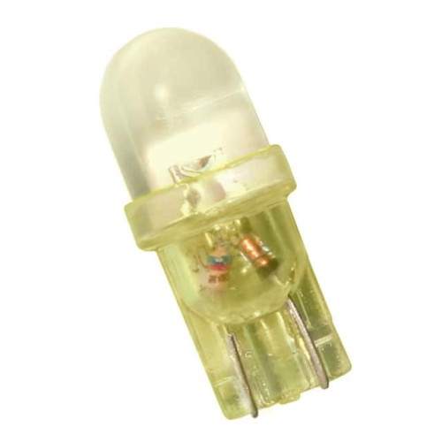 LED T-3.25 24V WEDGE YELLOW