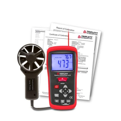THERMO-ANEMOMETER + IR WITH CERT