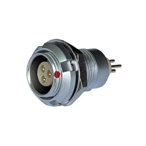 CONN RCPT FMALE 3POS GOLD SLDR