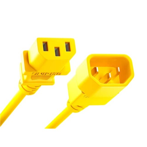 CORD C13 - C14 18AWG YELLOW 8FT