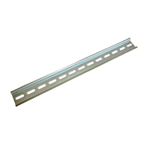 DIN RAIL 20.7", PLATED STEEL. 35