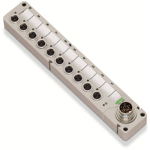 M8 SENSOR/ACTUATOR BOX; 6-WAY; 3
