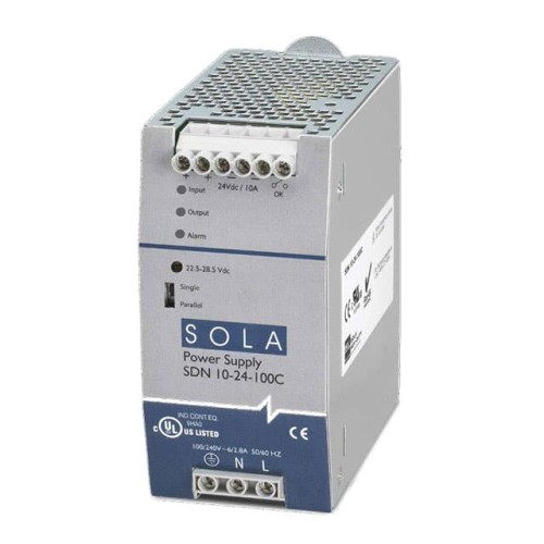 240W 24V DIN S/P 115/230V IN IEC