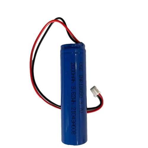 2.6Ah, 3.7V, Li-Ion, 18650, JST