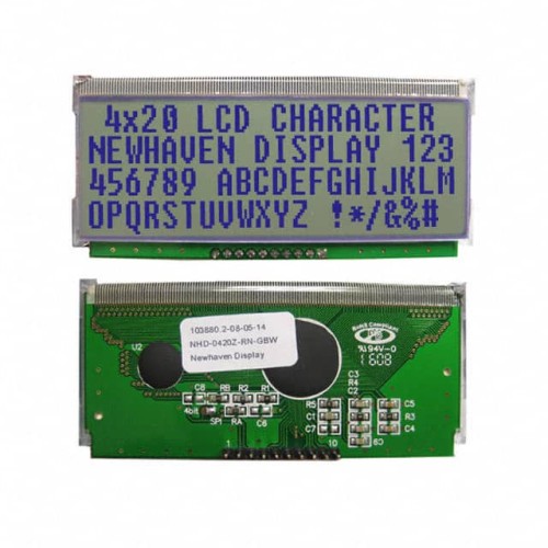LCD MOD 80 DIG 20 X 4 REFLECTIVE