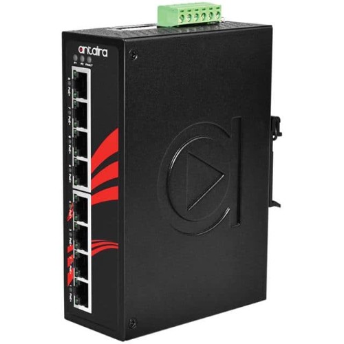 8-PORT INDUSTRIAL POE+ UNMANAGED