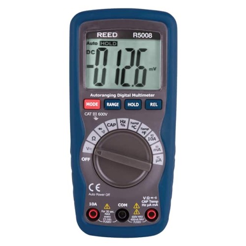 MULTIMETER, 600V AC/DC W/NIST