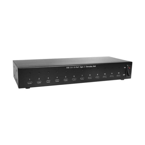 12 PORT USB 2.0 TYPE C CHARGING