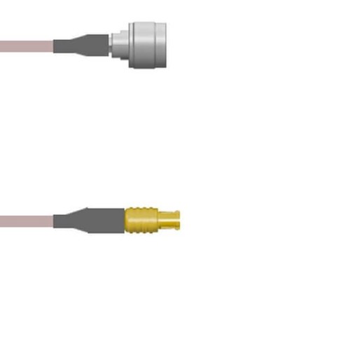 CBL ASSY MCX-N PLUG RG316 DB 18"