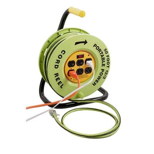 50 12/3 CORD REEL POWER STATION