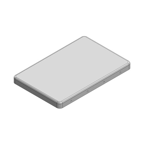 RF SHLD COVER 1.142"X1.732" SNAP