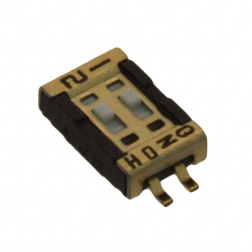 SWITCH SLIDE DIP SPST 100MA 6V