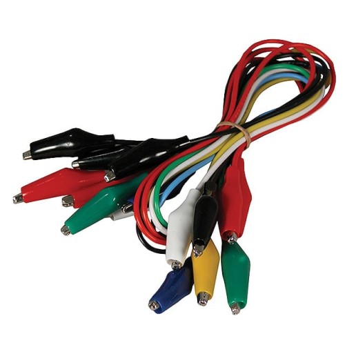 TEST LEAD GATOR TO GATOR 20" 8PC