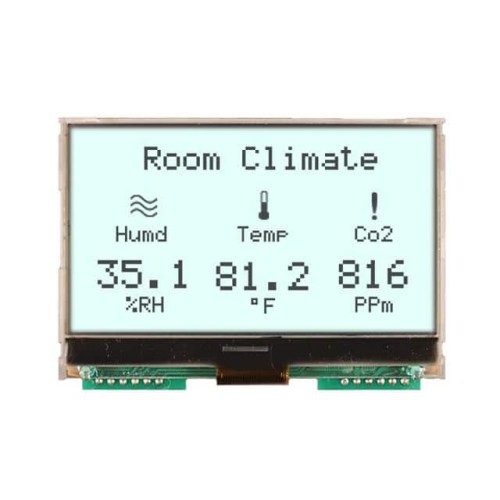 LCD COG GRAPH 128X64 NEUTRAL