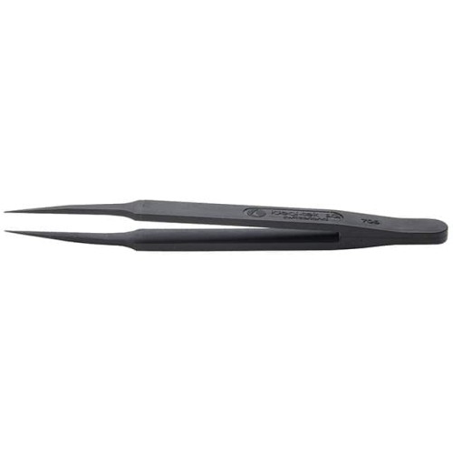 FULL PLASTIC TWEEZERS - CARBON F