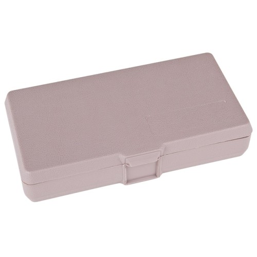 BOX PLAS TAUPE 8.125"L X 4.125"W