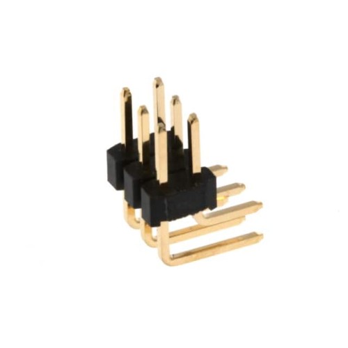 PIN HEADER, THR, DUAL ROW, 2.00