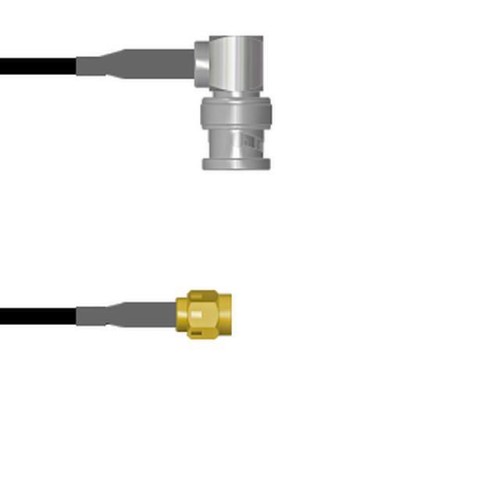 CBL ASSY BNC-SMA PLUG RG174 1.5M